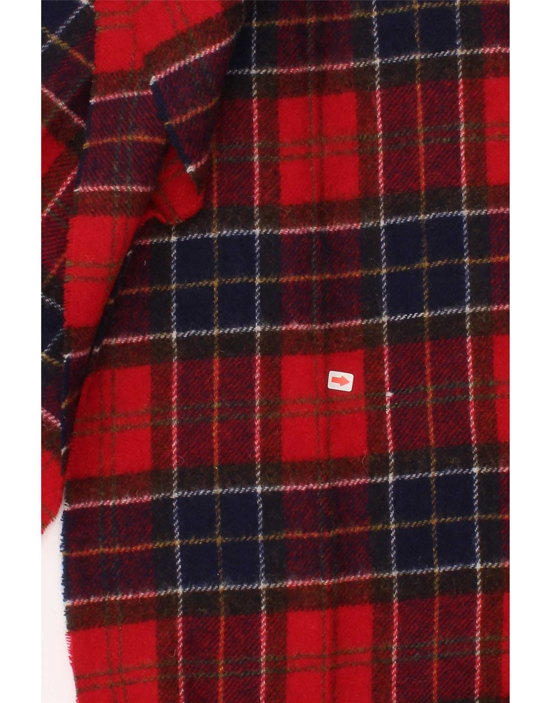 Barbour muški pravokutni šal jedne veličine Crveni karirani vuneni klasik