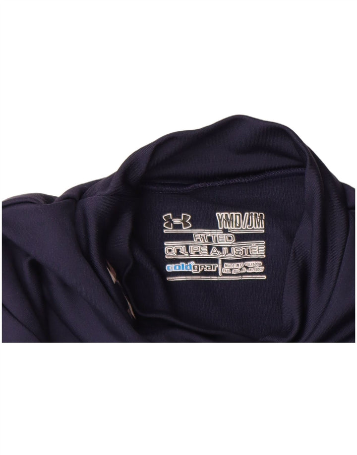 UNDER ARMOUR Cold Gear majica za dječake dugih rukava 9-10 godina Srednje tamnoplava