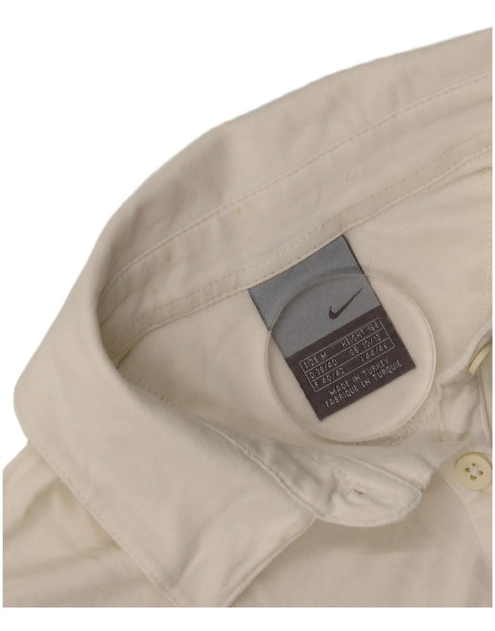 Nike ženska skraćena polo majica UK 10/12 Srednje bijela