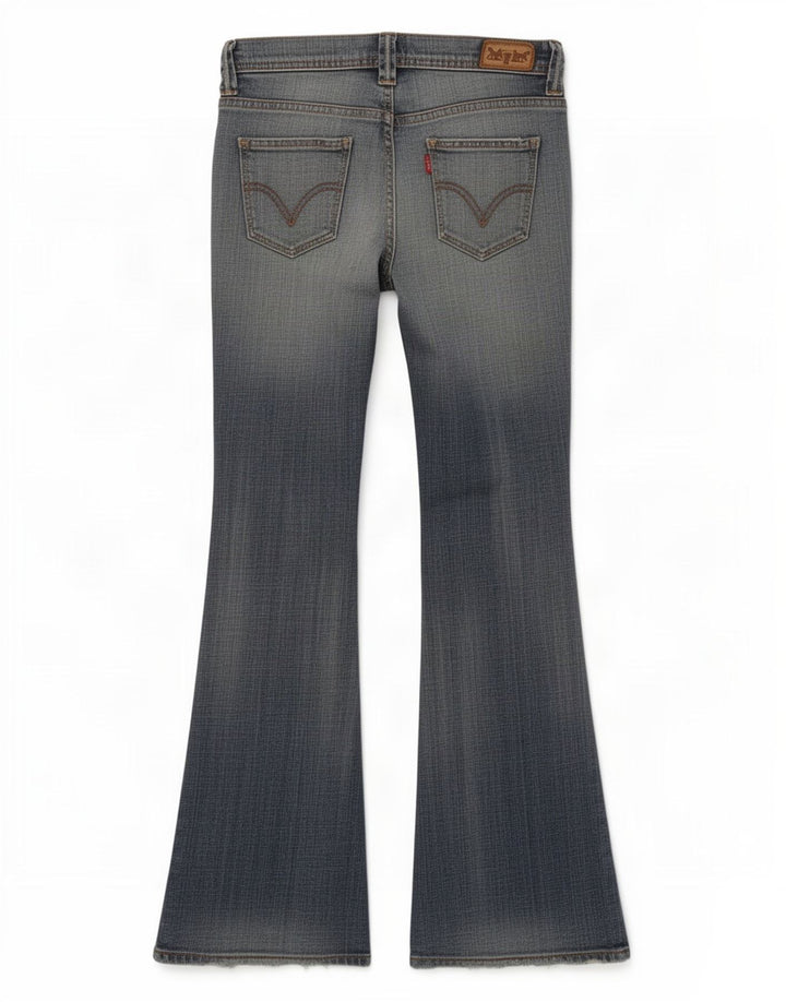 Levi's ženske lepršave lepršave traperice W28 L31 plavi pamuk