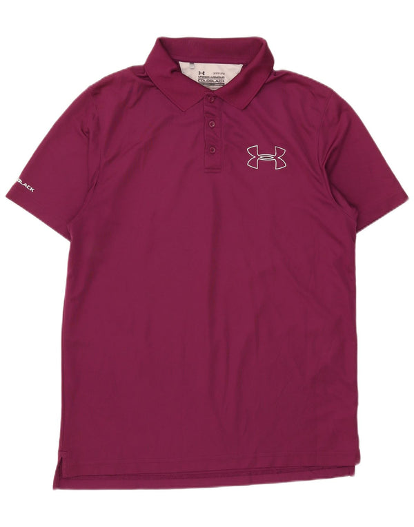 Under Armour muška polo majica Heat Gear Veliki blok ljubičaste boje