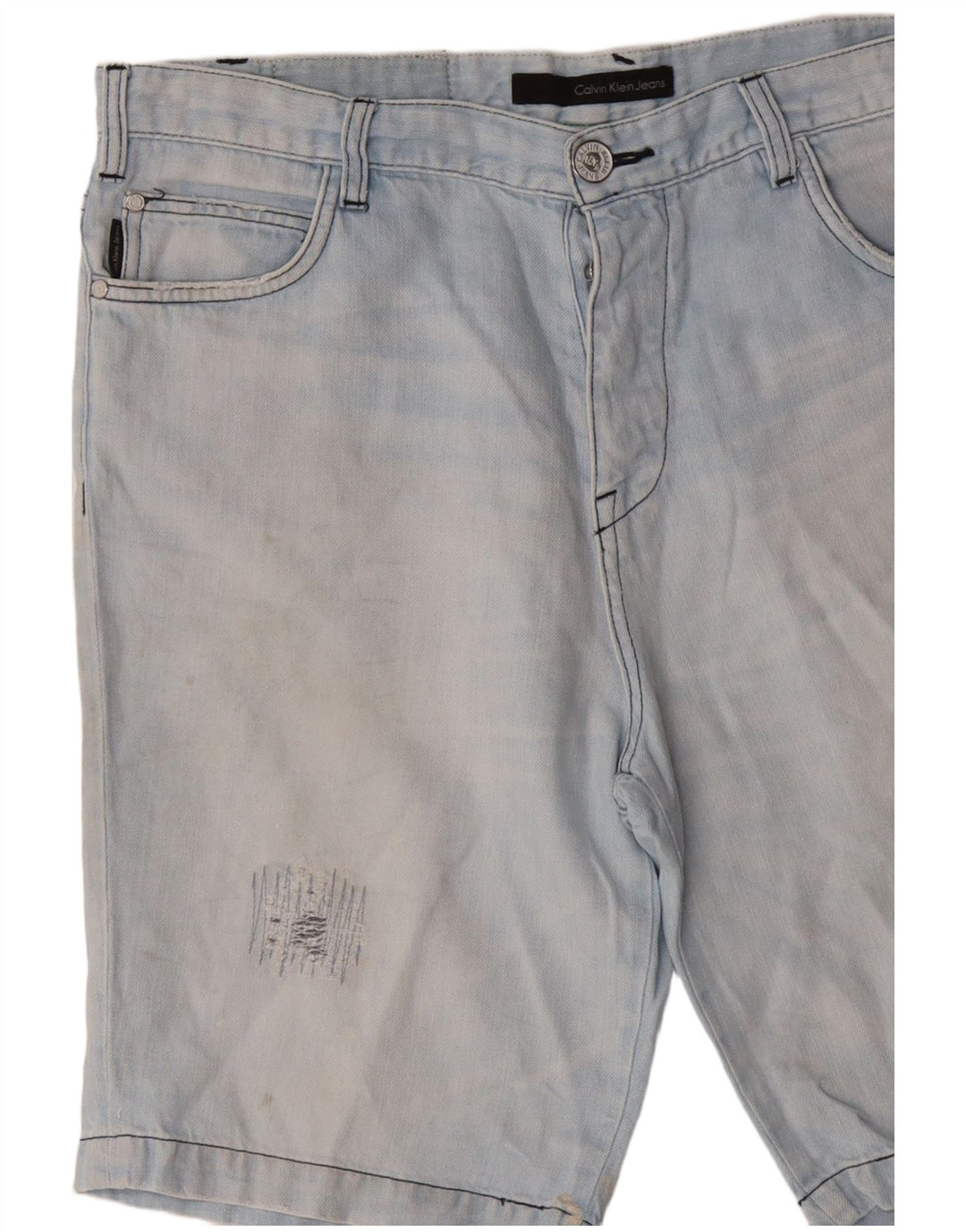 Calvin Klein muške kratke traper kratke hlače W36 Large Blue