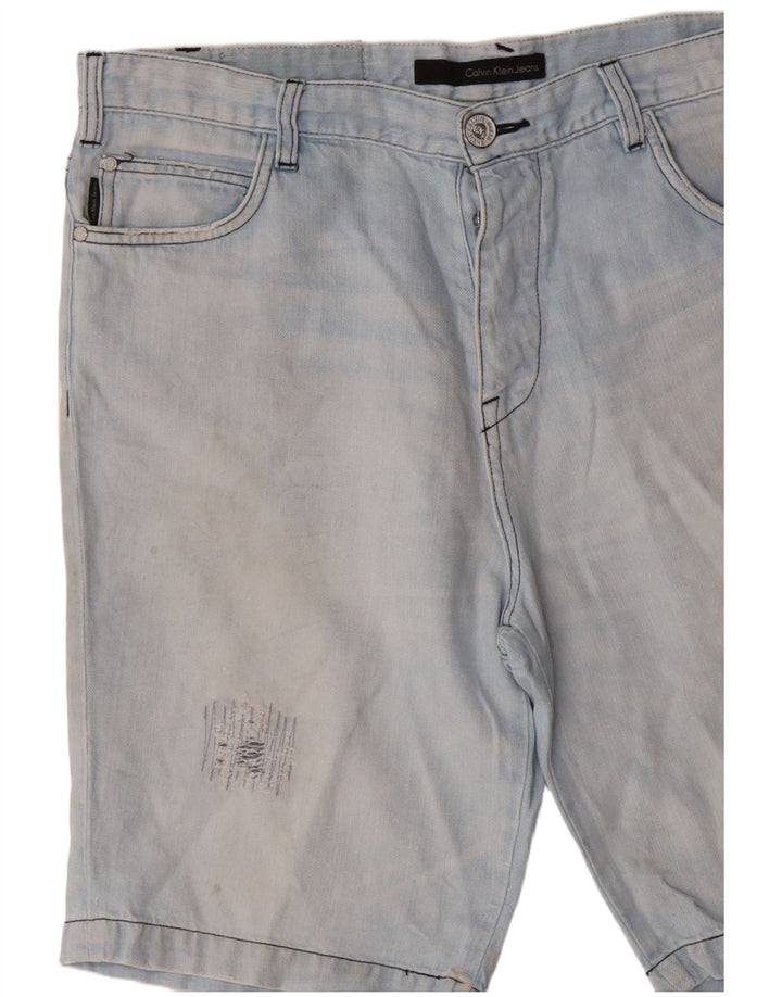 Calvin Klein muške kratke traper kratke hlače W36 Large Blue