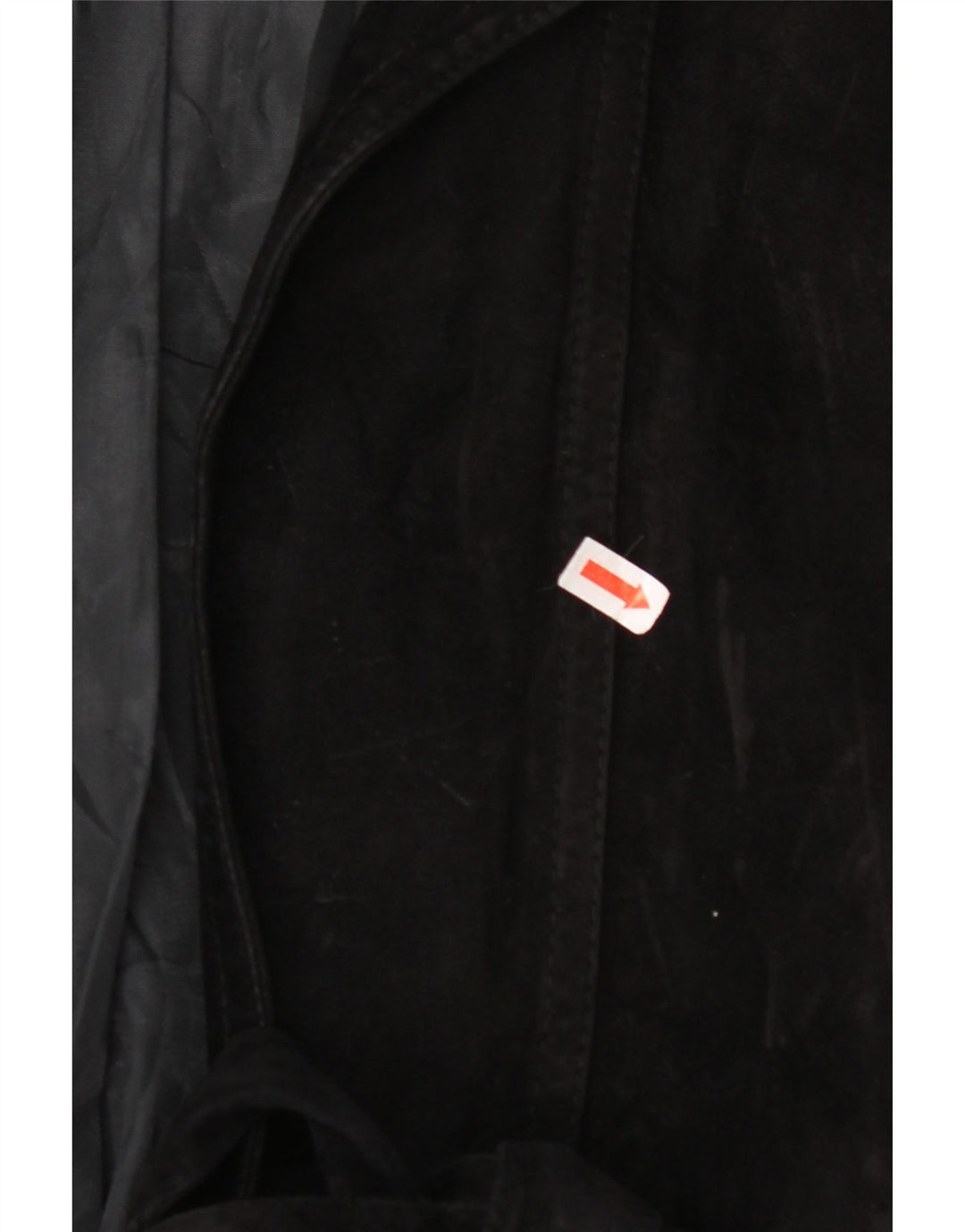 VINTAGE Ženska antilop jakna UK 14 Velika crna