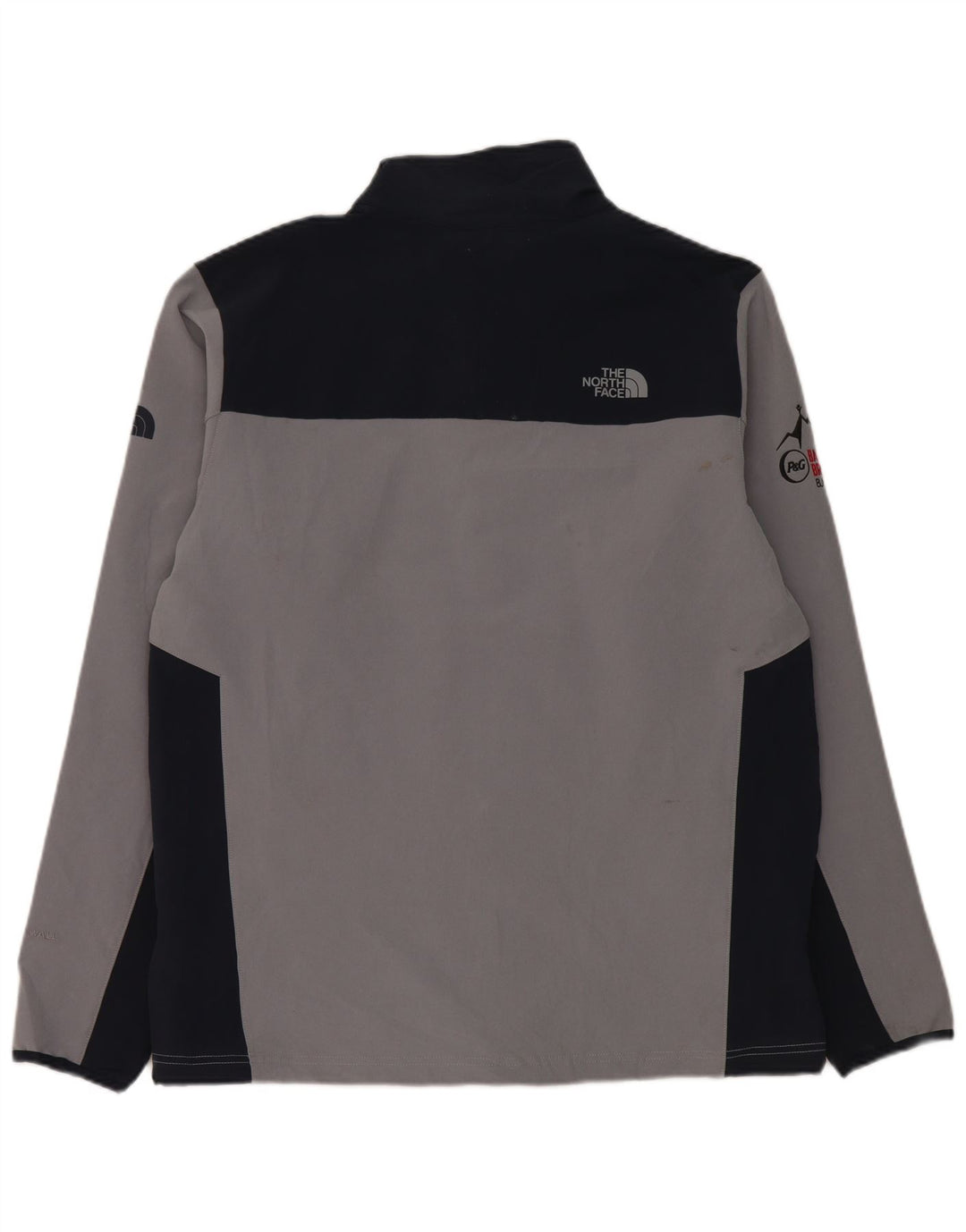 The North Face muška gornja jakna trenirke veliki sivi poliester u boji