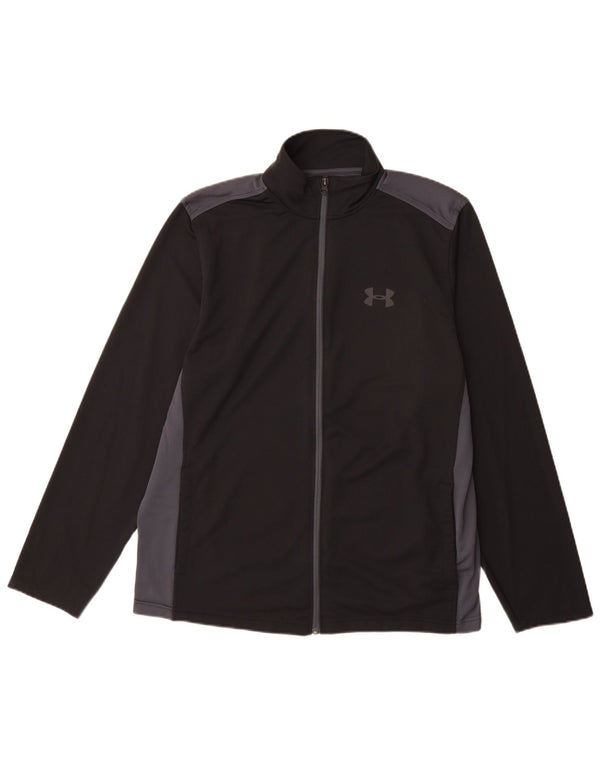 Under Armour muška trenirka Heat Gear Gornja jakna velike crne boje