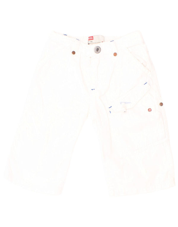 Diesel Baby Boys Graphic Straight Cargo hlače 3-6 mjeseci W20 L9 Bijele