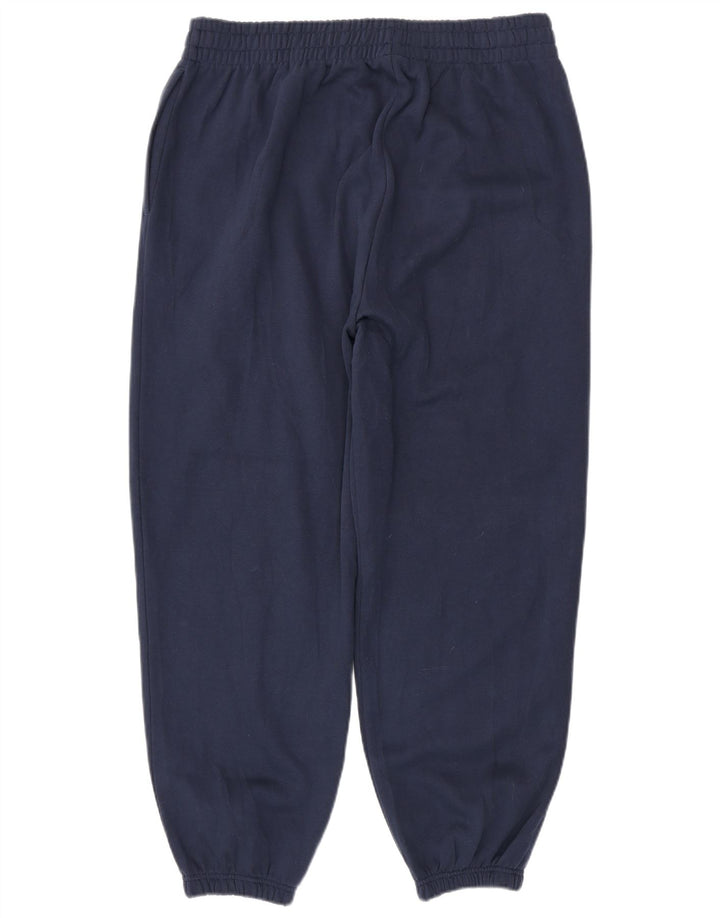 PUMA Ženska trenirka Hlače Joggers UK 18 XL Mornarsko plavi pamuk