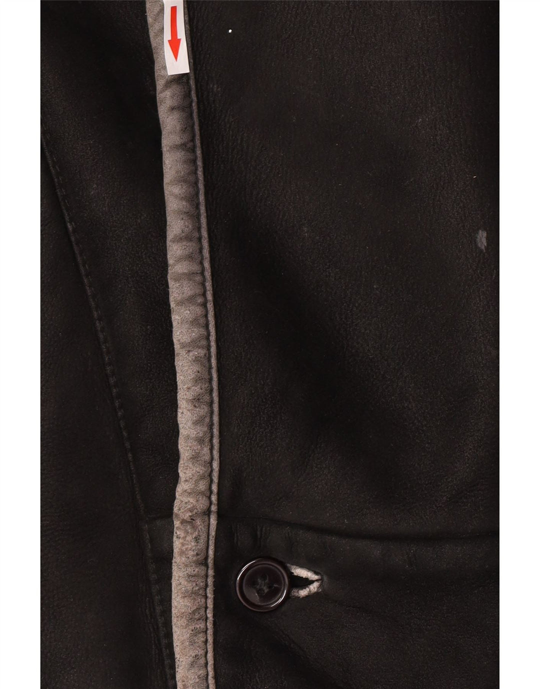 Vintage muška jakna s ovčicama IT 50 Large Black Shearling