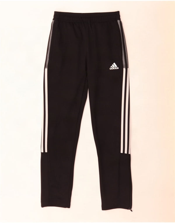 Adidas Hlače za trenirku Aeroready za dječake 11-12 godina crne poliesterske