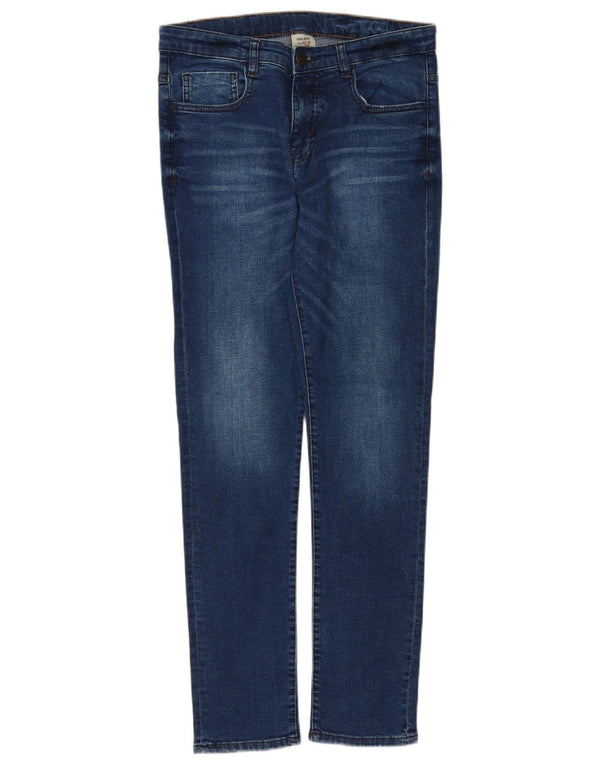 Zara Boys Slim Jeans 13-14 Years W28 L29 Plavi pamuk