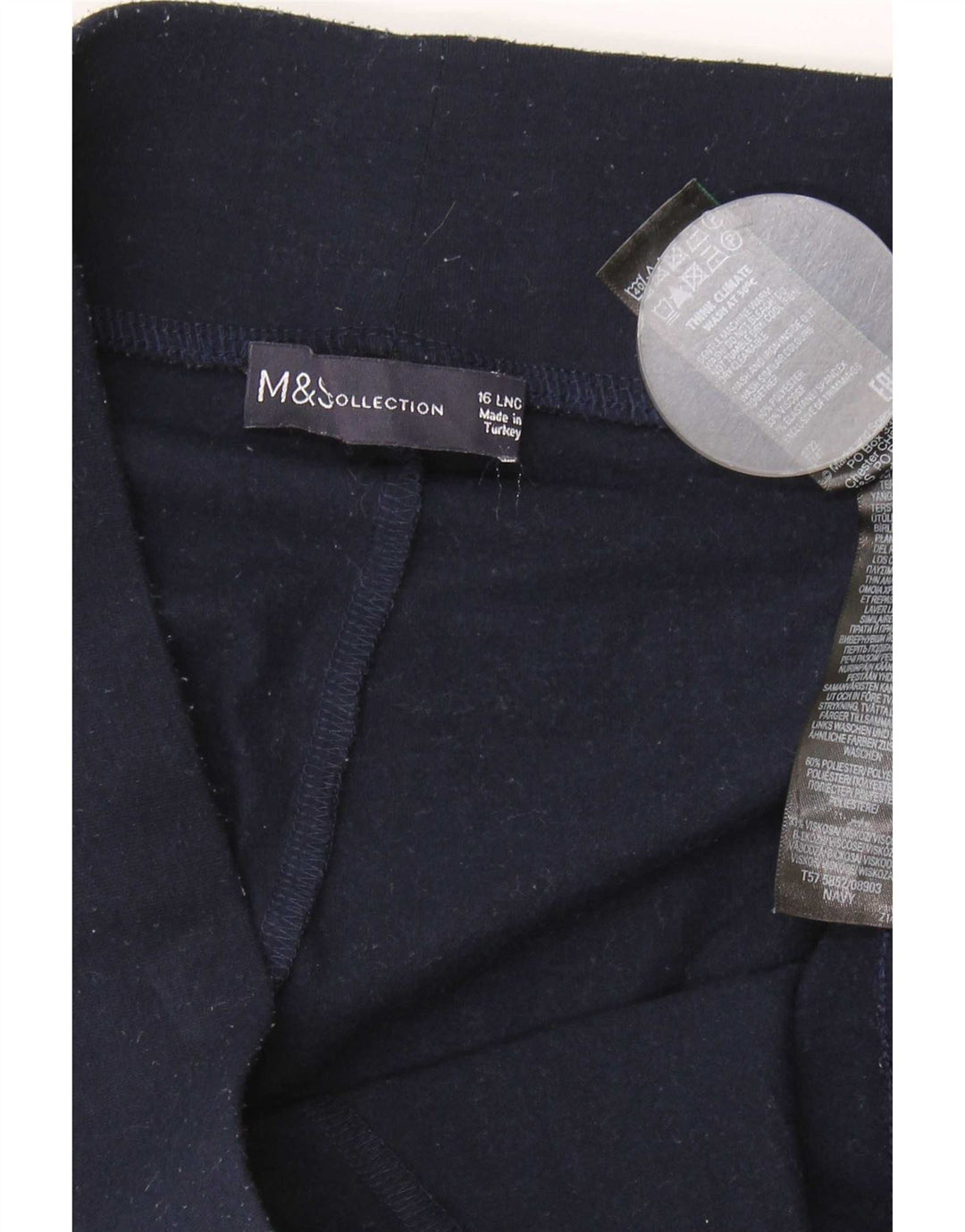 Marks & Spencer ženske tajice UK 16 Veliki tamnoplavi poliester
