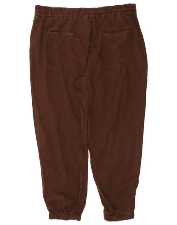 Fat Face Ženske kratke hlače za trčanje UK 16 Large W38 L25 Smeđa likra