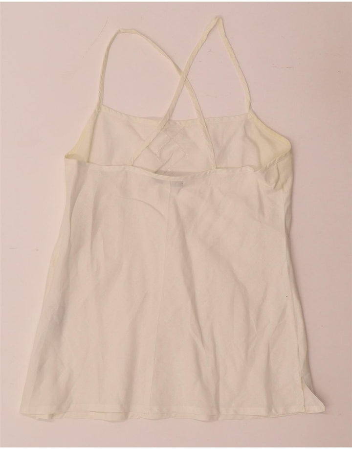 Sara Glenzer Ženski Cami Top IT 46 Large White Lan