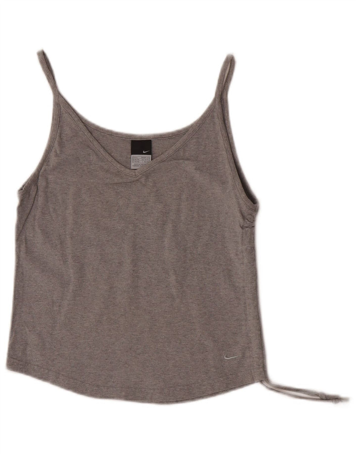 Nike ženski kratki Cami Top UK 14/16 veliki sivi