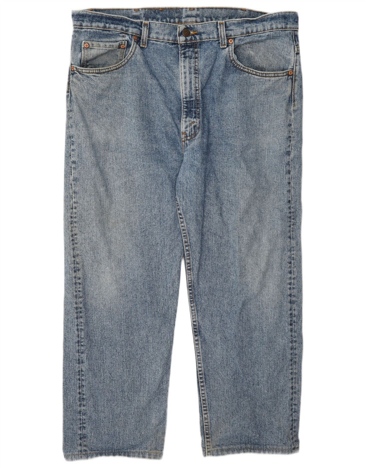 Levi's muške 505 ravne traperice W40 L26 plavi pamuk