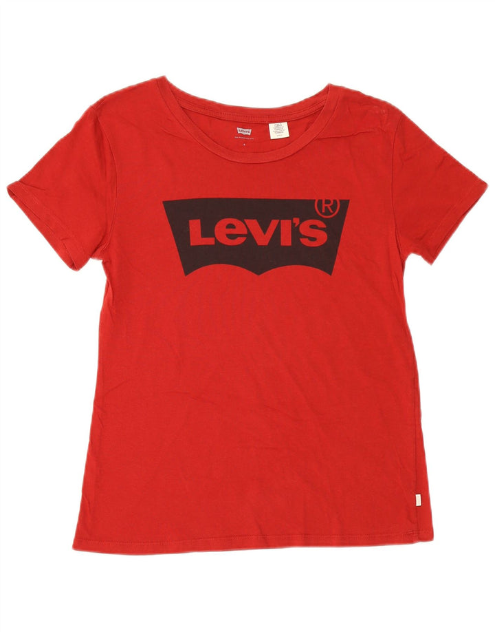 Levi's ženska majica kratkih rukava s grafičkim motivima UK 10 Small Red