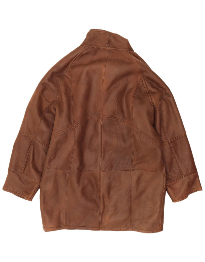Vintage muški kožni kaput UK 40 Large Brown