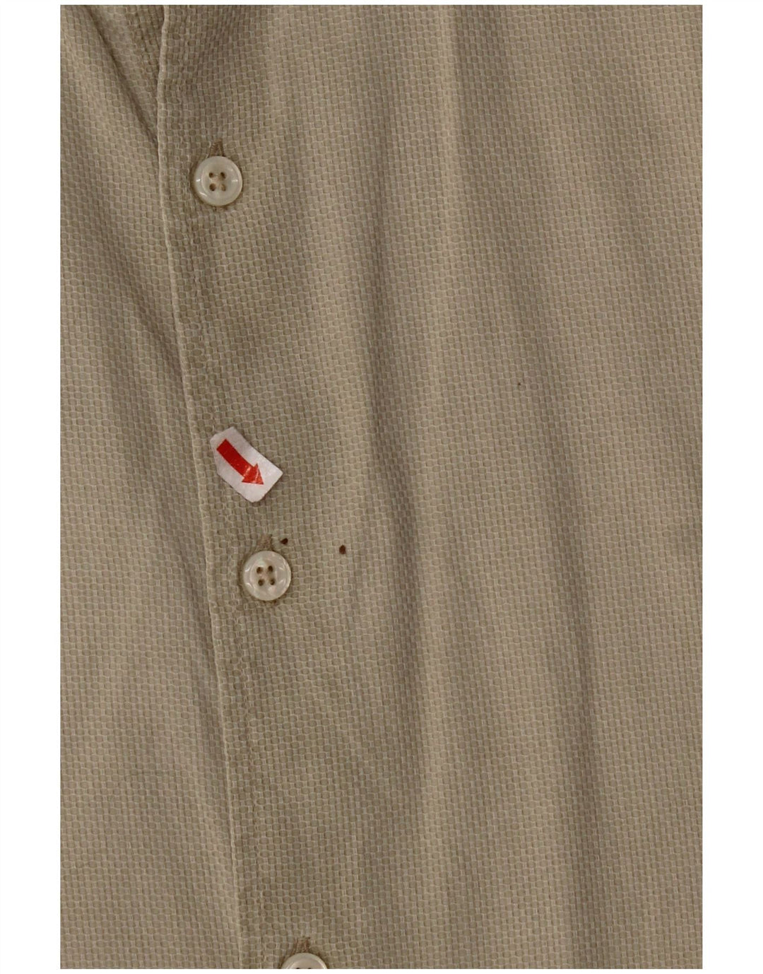 MASSIMO DUTTI Mens Shirt Medium Khaki