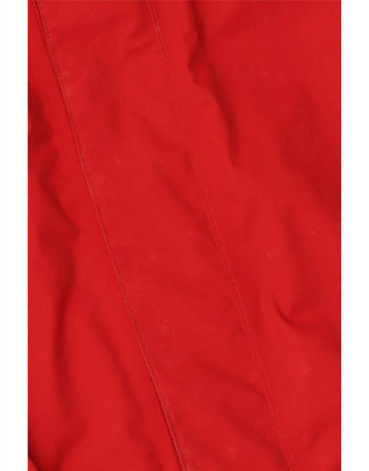 Jack Wolfskin muška kišna jakna UK 40/42 veliki crveni poliamid