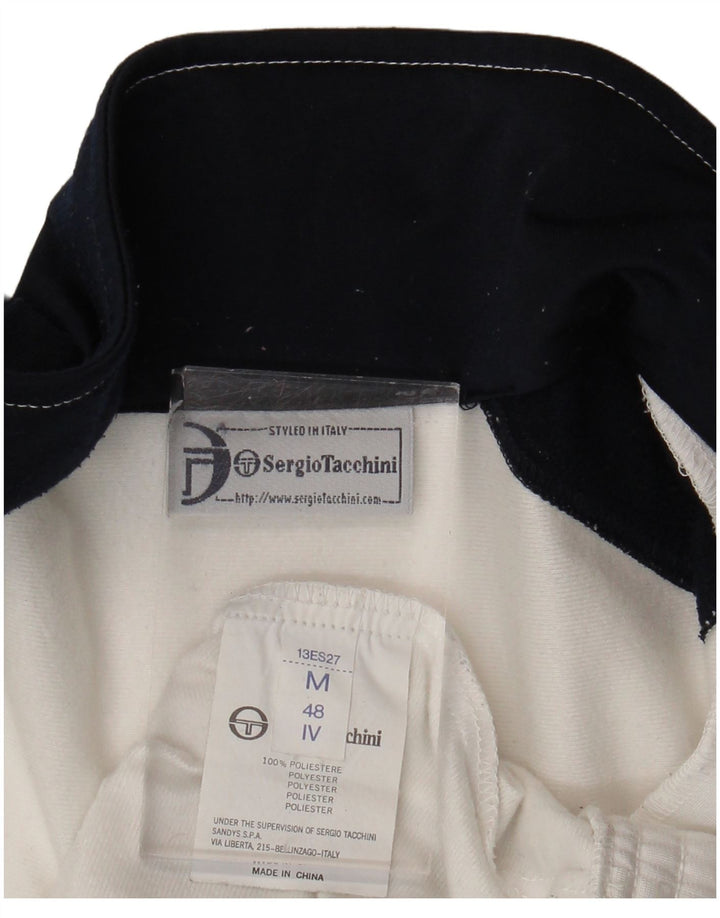 SERGIO TACCHINI Muška gornja jakna trenirke srednje bijele boje