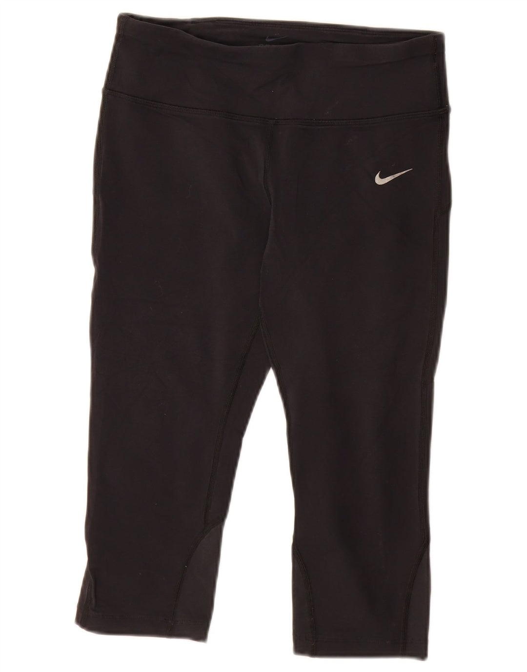 Nike ženske Dri Fit Capri tajice UK 8 male crne najlonske