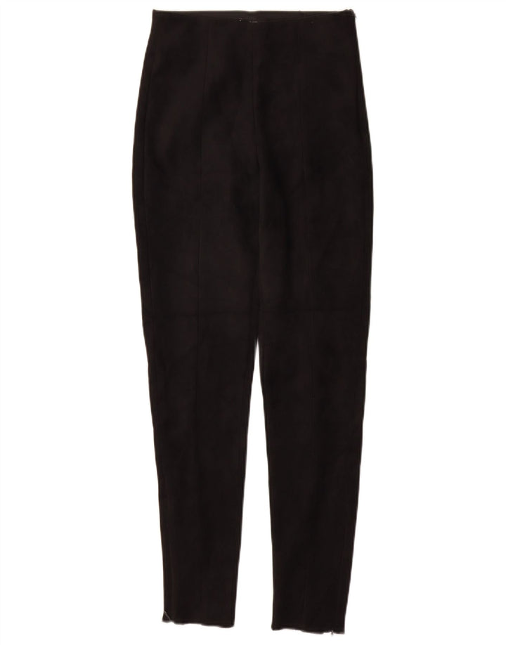 ZARA ženske uske ležerne hlače XS W24 L27 crne