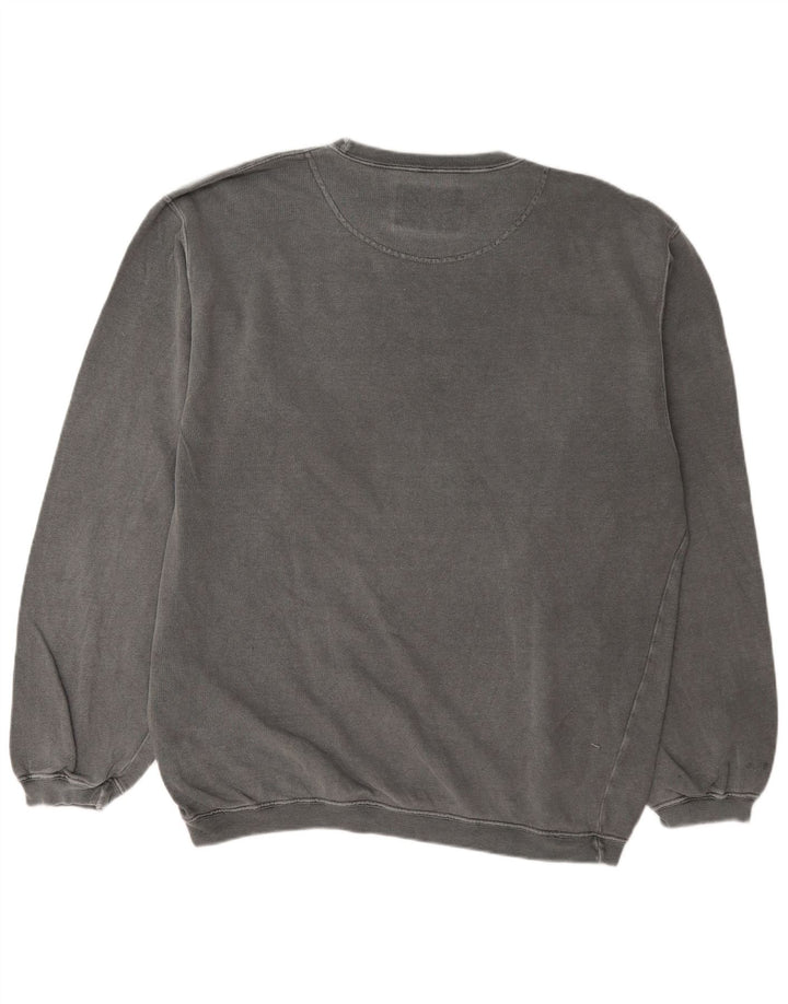 By American Mens Graphic Sweatshirt Džemper XL siva