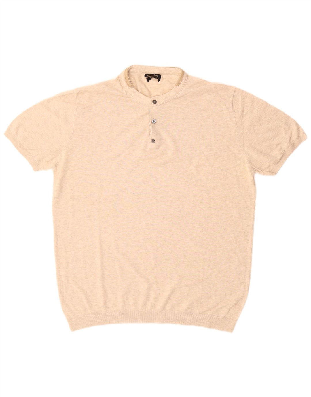 Massimo Dutti muška polo majica velika bež pamuk