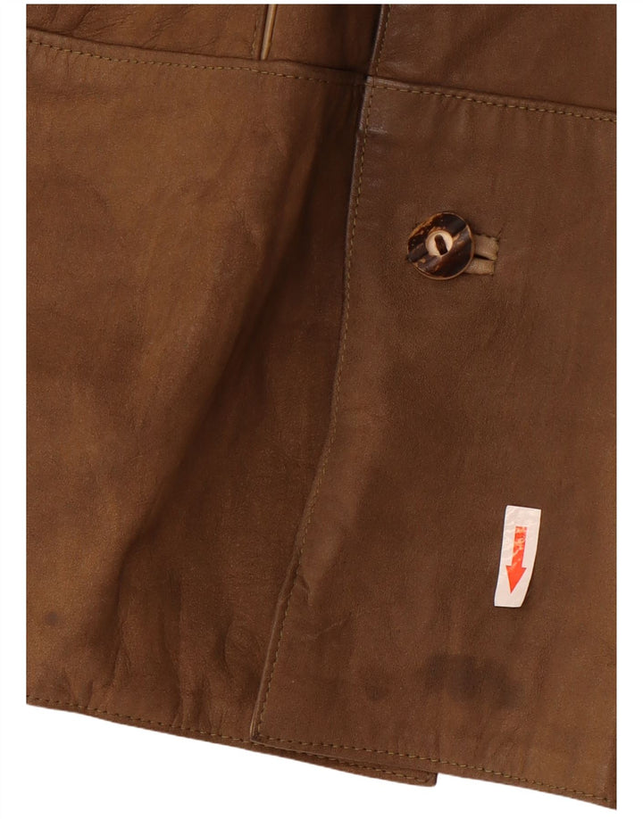 Vintage muška kožna jakna IT 50 Large Brown