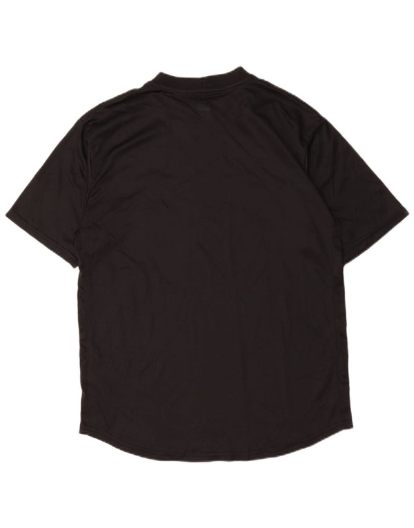 Nike Dri Fit majica kratkih rukava srednji crni poliester