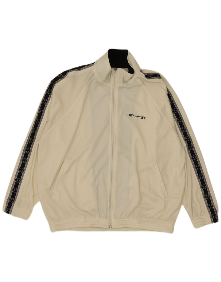 Champion muška gornja jakna trenirke Graphic Large Off White Colourblock