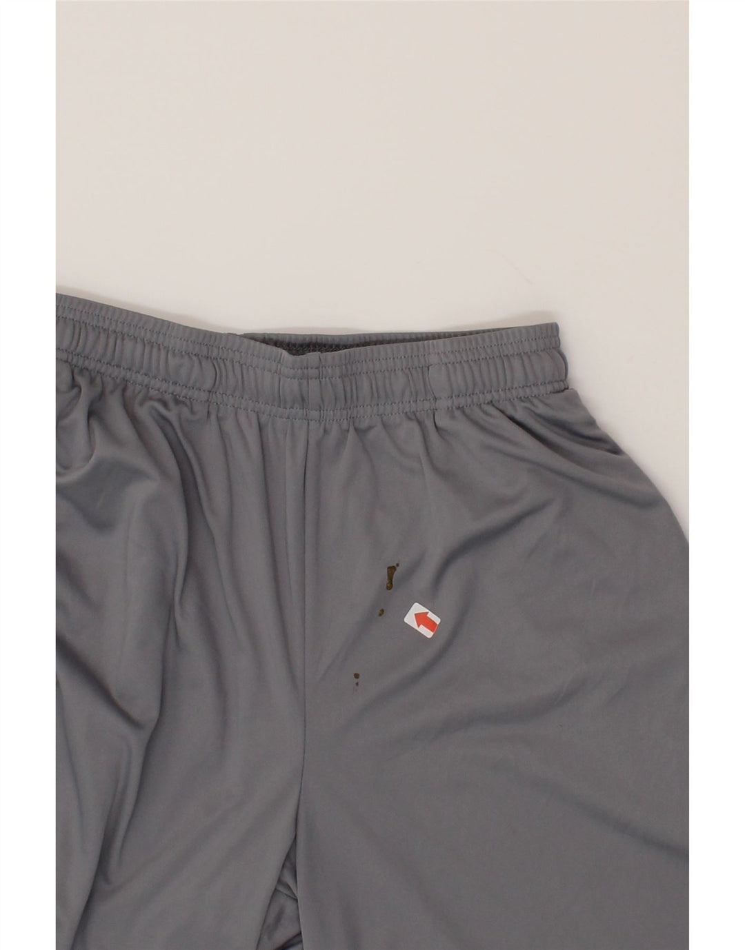 UNDER ARMOUR Mens Heat Gear Graphic Sport Shorts Medium  Grey Polyester Vintage Under Armour and Second-Hand Under Armour from Messina Hembry 