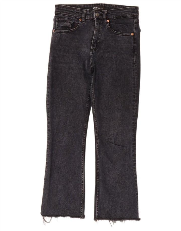 Ženske traperice Zara Bootcut EU 36 XS W26 L27 crne
