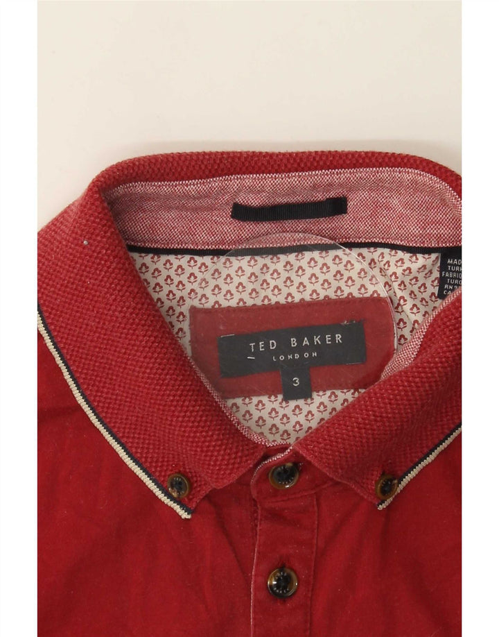 Muška polo majica Ted Baker, veličina 3 srednje crvena