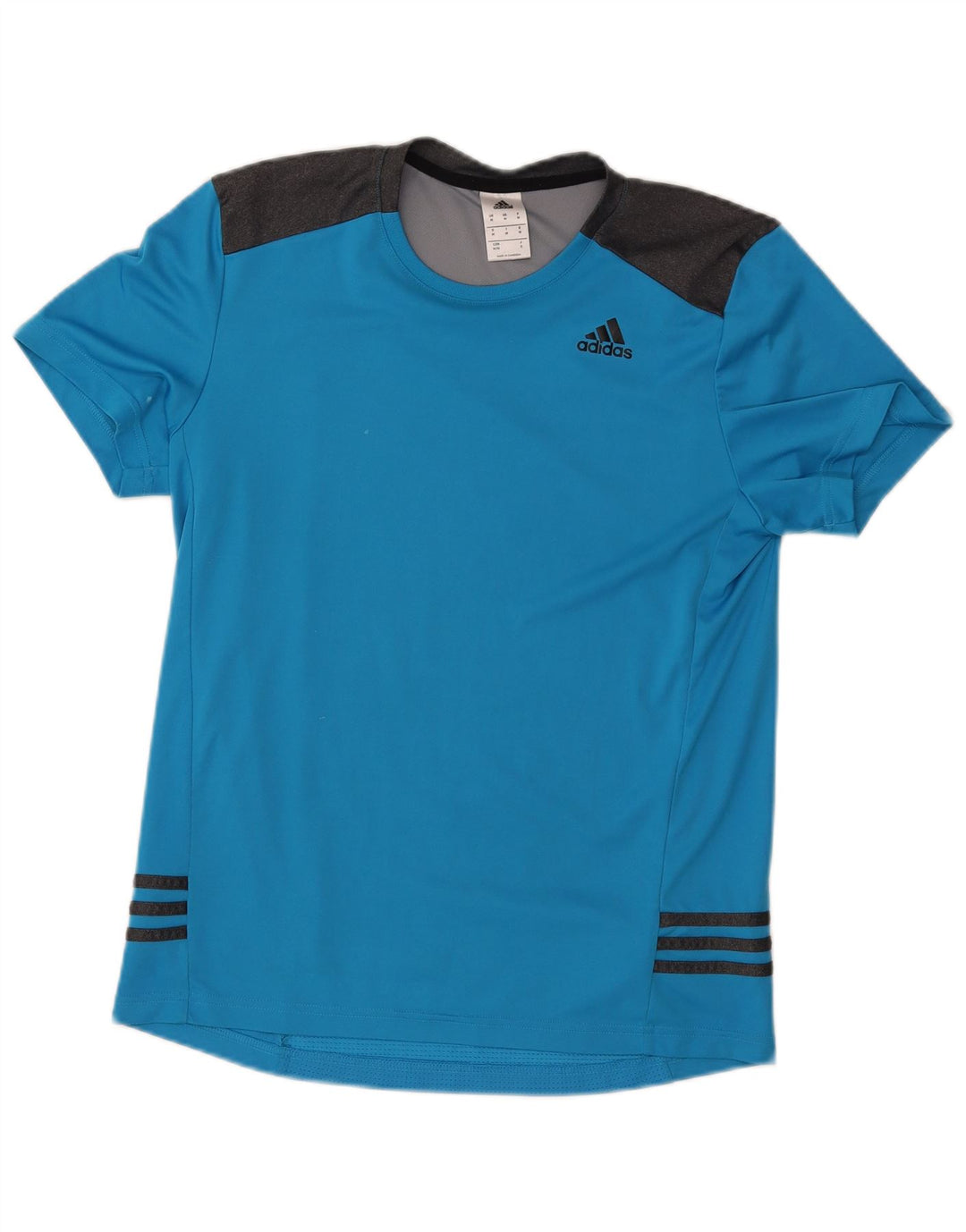 Adidas muška majica kratkih rukava Srednje plava poliesterska boja