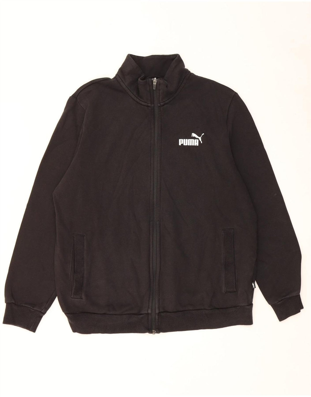 Puma muška gornja jakna trenirke Large Black Cotton