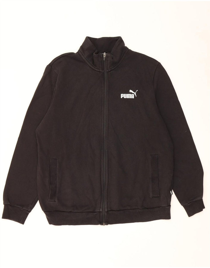 Puma muška gornja jakna trenirke Large Black Cotton