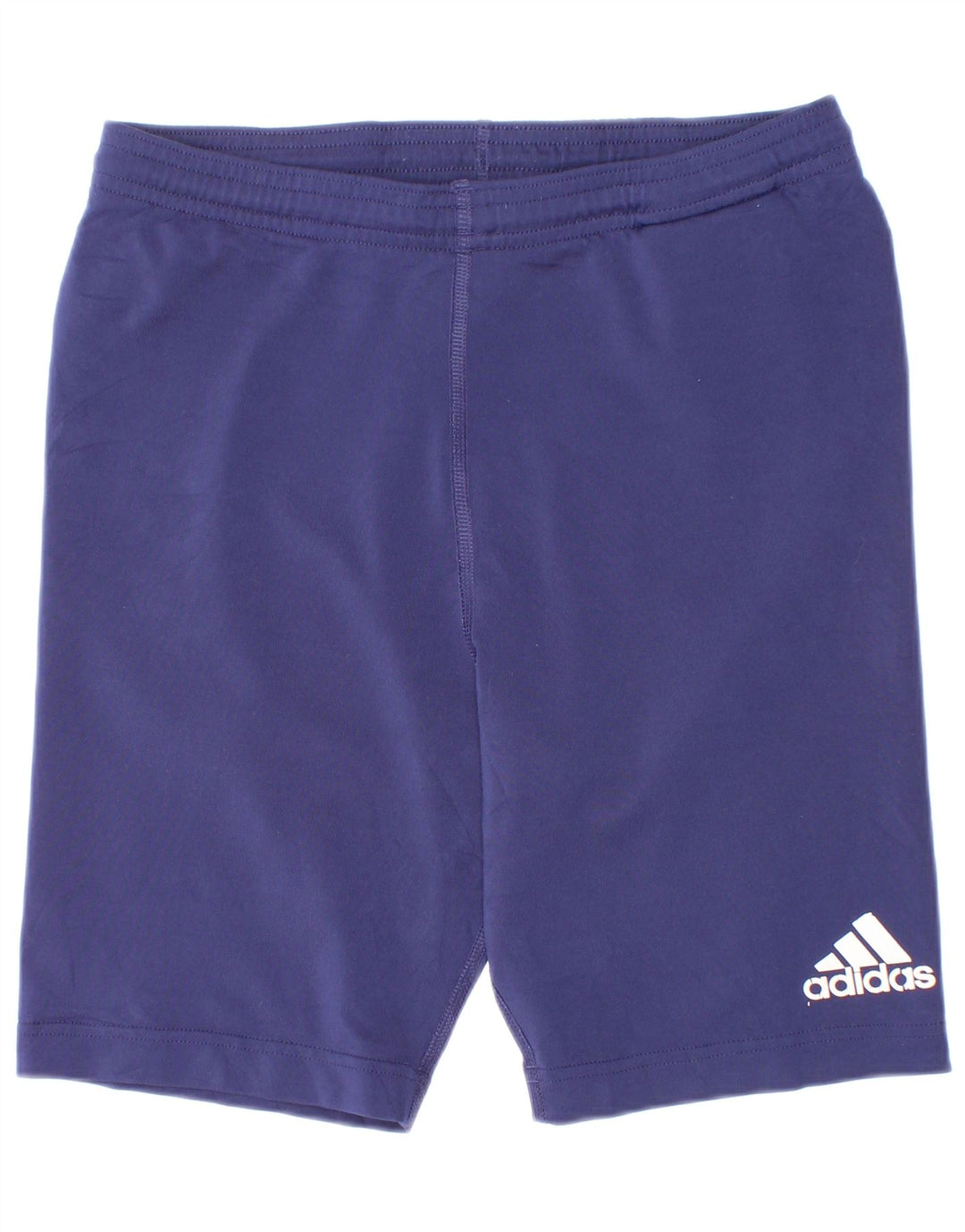 Sportske kratke hlače Adidas za dječake 13-14 godina tamnoplavi poliester