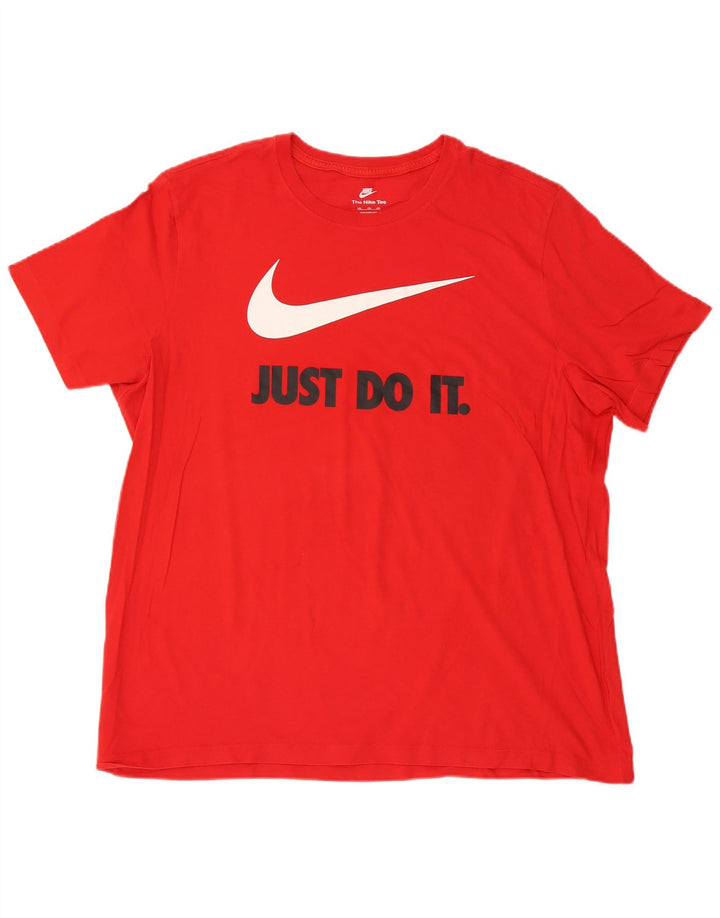 Nike muška majica s grafičkim motivima 2XL crvena