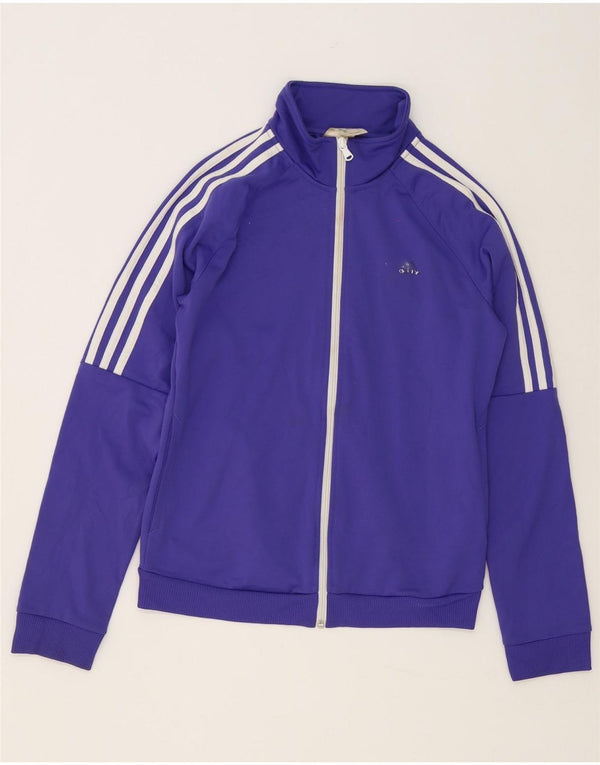 Adidas ženska gornja jakna trenirke UK 4/6 XS ljubičasta poliester