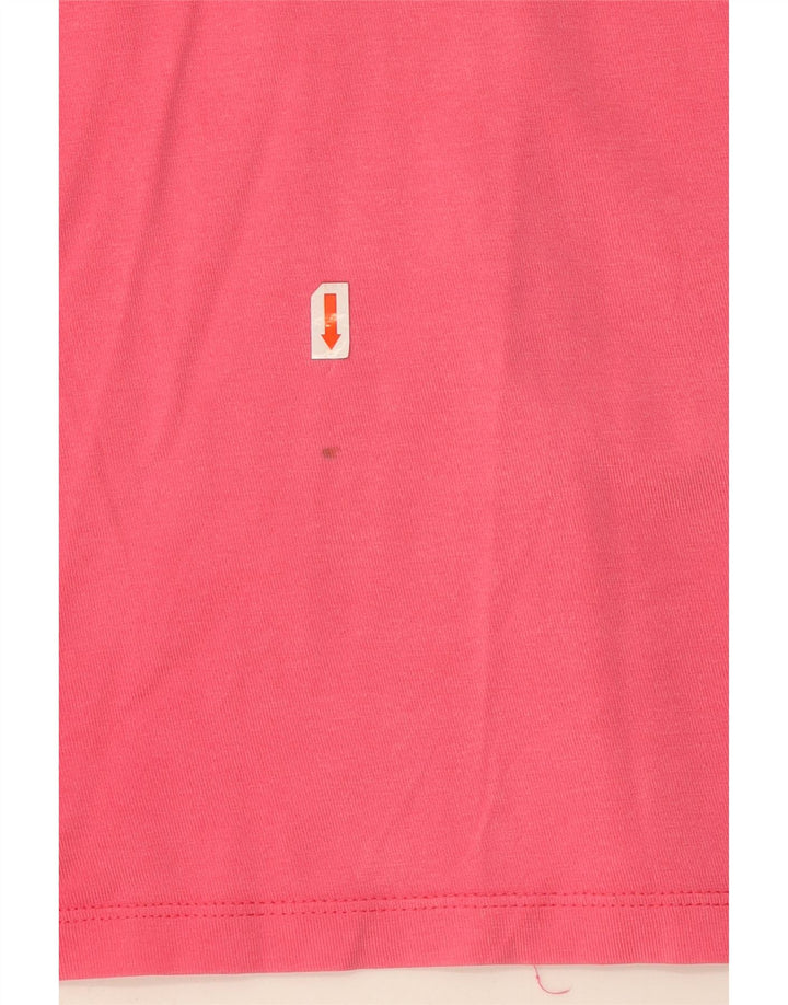 NIKE Girls Air Graphic T-Shirt Top 15-16 Years XL Pink Pamuk