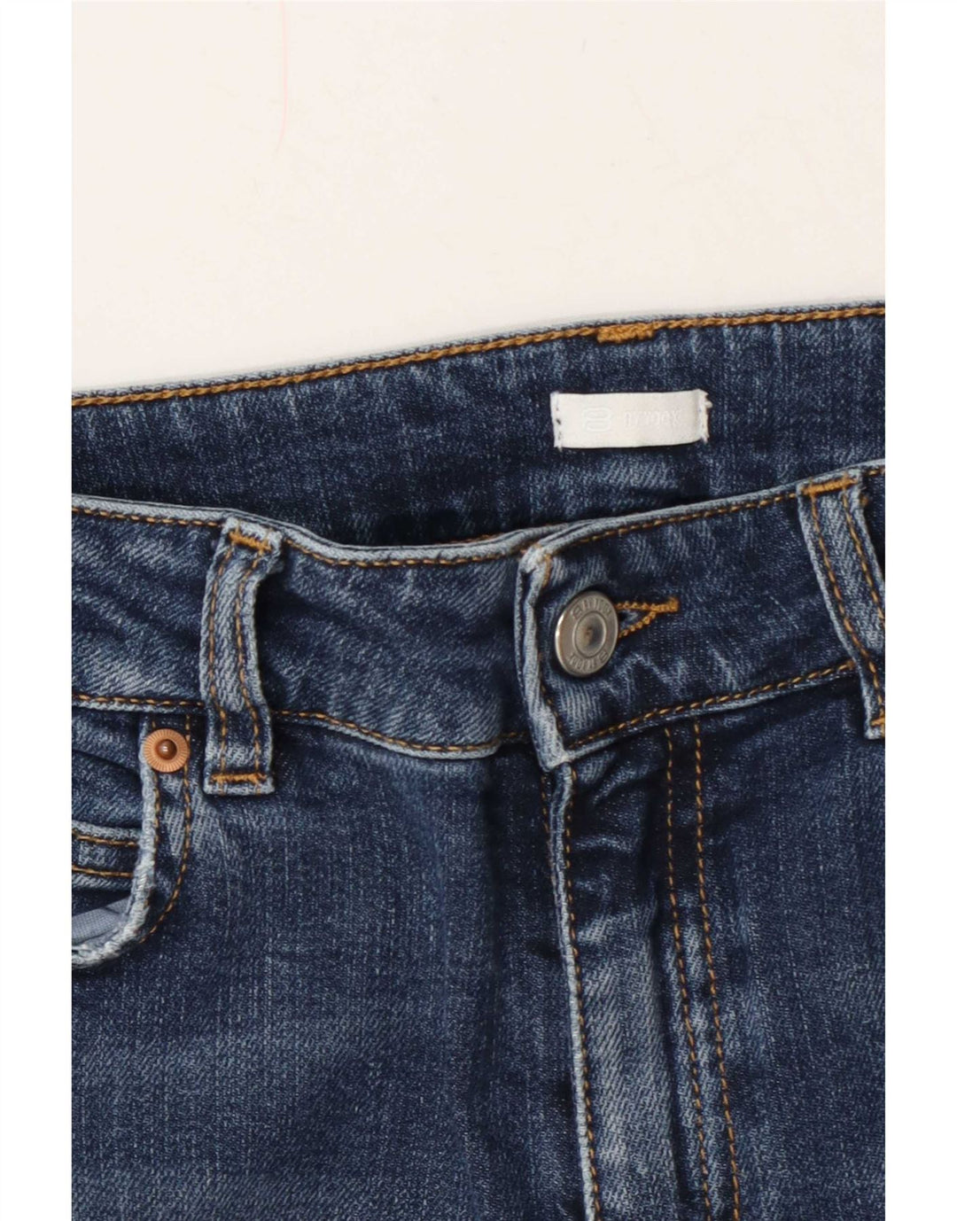 8 by Yoox Ženske Bootcut traperice W28 L32 Plave