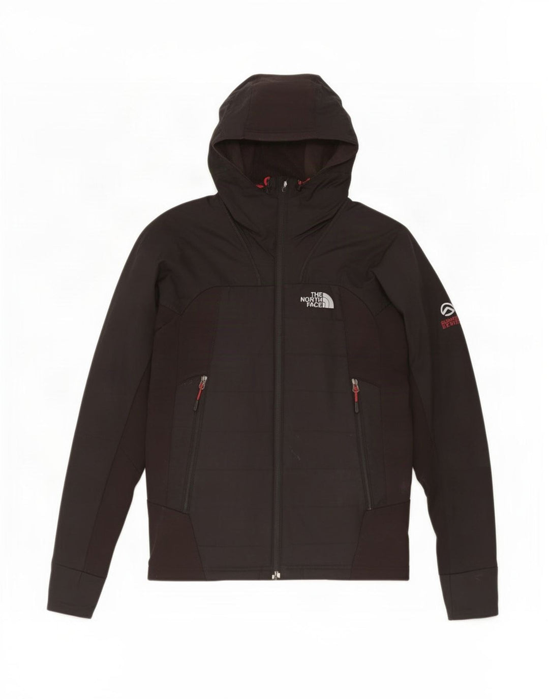 The North Face muški pulover s kapuljačom s patentnim zatvaračem srednje crne boje