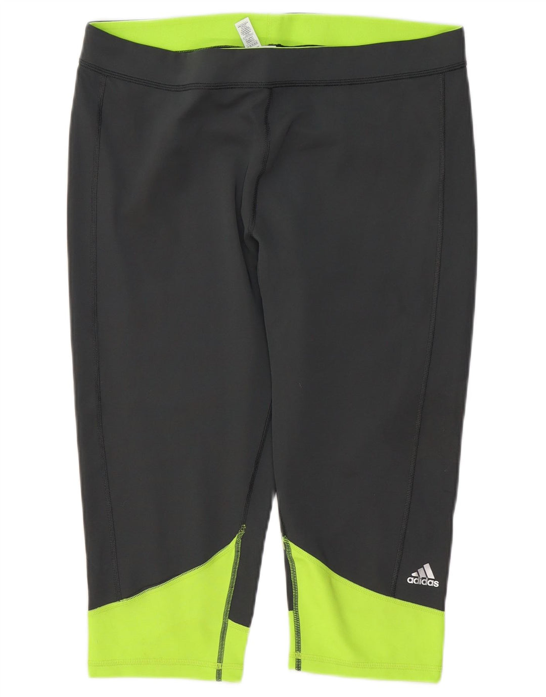 ADIDAS ženske Climalite Capri tajice UK 20/22 XL sive boje