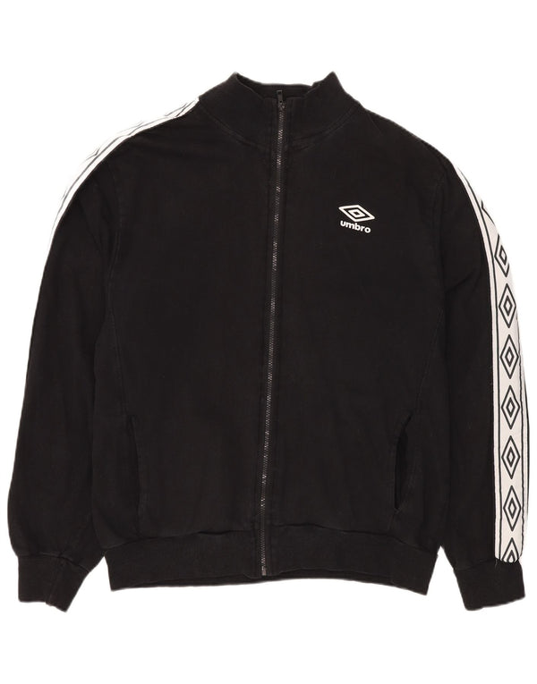 Umbro ženska trenirka gornja jakna UK 20 2XL crni pamuk u boji