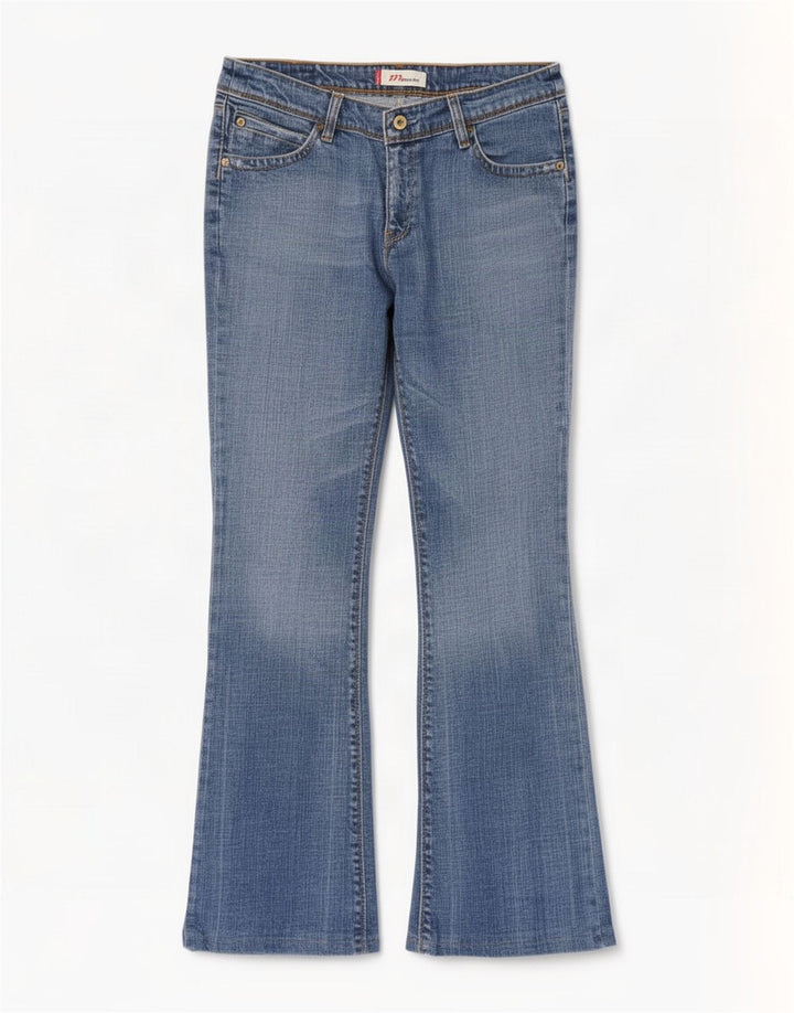 Levi's ženske 572 Bootcut traperice W34 L29 plavi pamuk