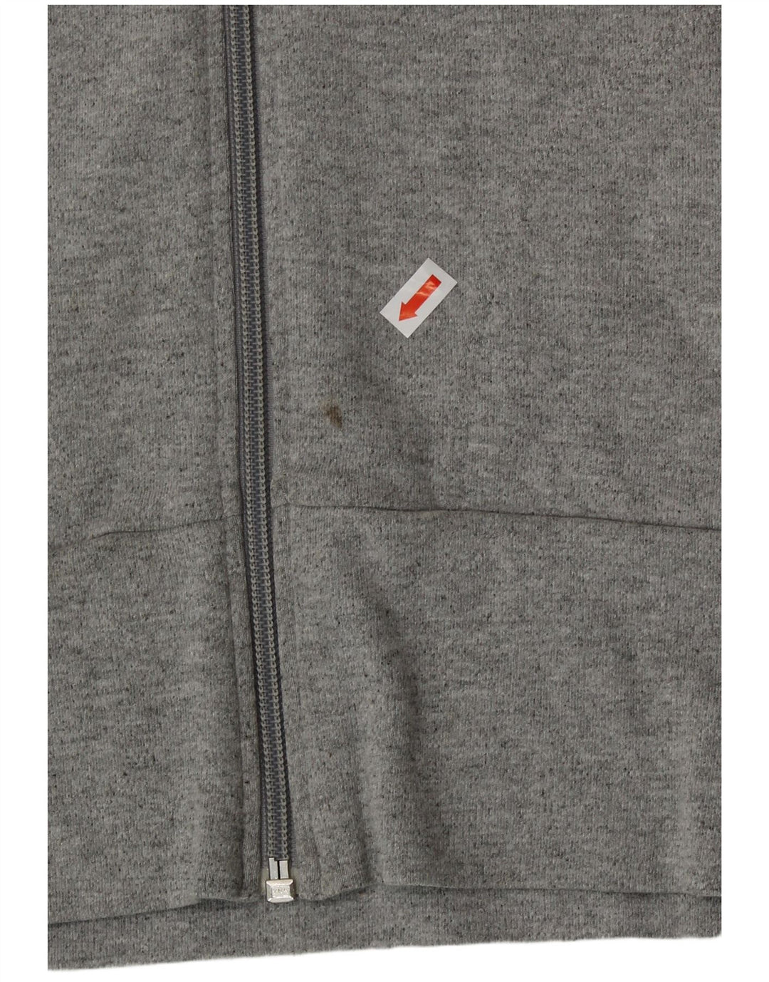 Adidas ženska gornja jakna kratke trenirke UK 12 srednje sivi pamuk