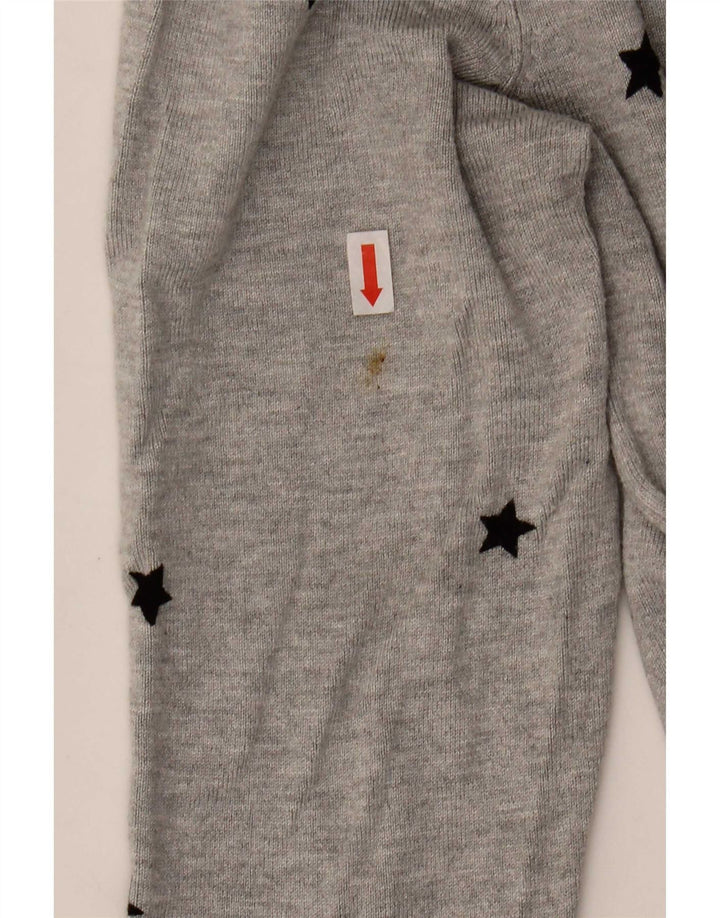 Marks & Spencer ženski kratki kardigan pulover UK 10 Small Gray