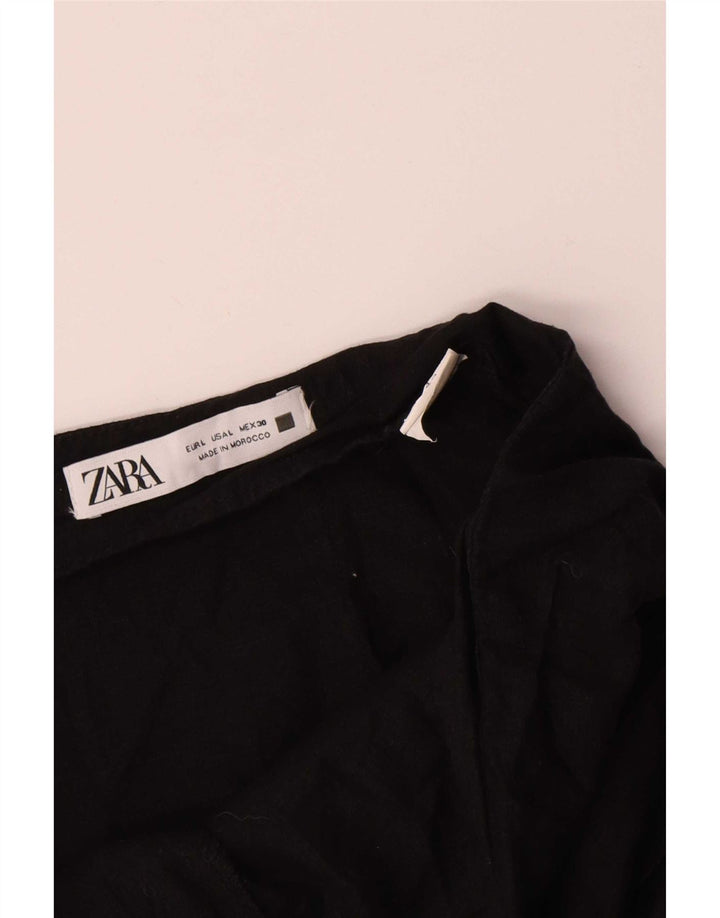 Zara ženske ležerne kratke hlače Large W30 crne